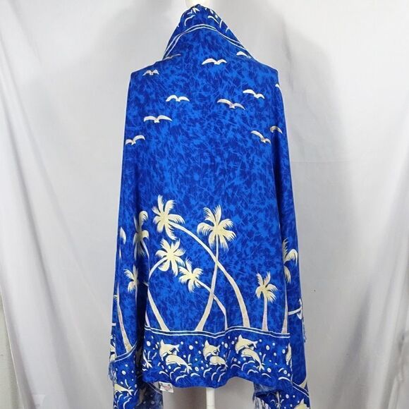 CoCoWalk Blue Dolphin Sarong  - Picture 4 of 6